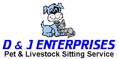 Click to go to D & J Enterprises Pet & Livestock Sitting Service